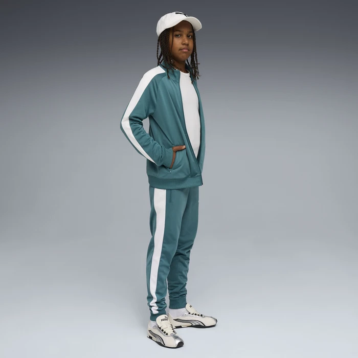 Puma T7 Always On Trainingsjacke emerald ice (Junior)