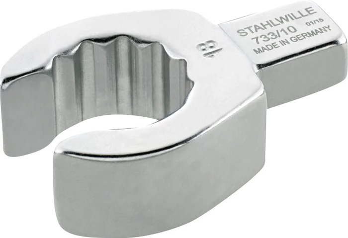 Stahlwille 733/10 OPEN-RING Einsteck-Ringschlüssel 9x12mm, 19mm