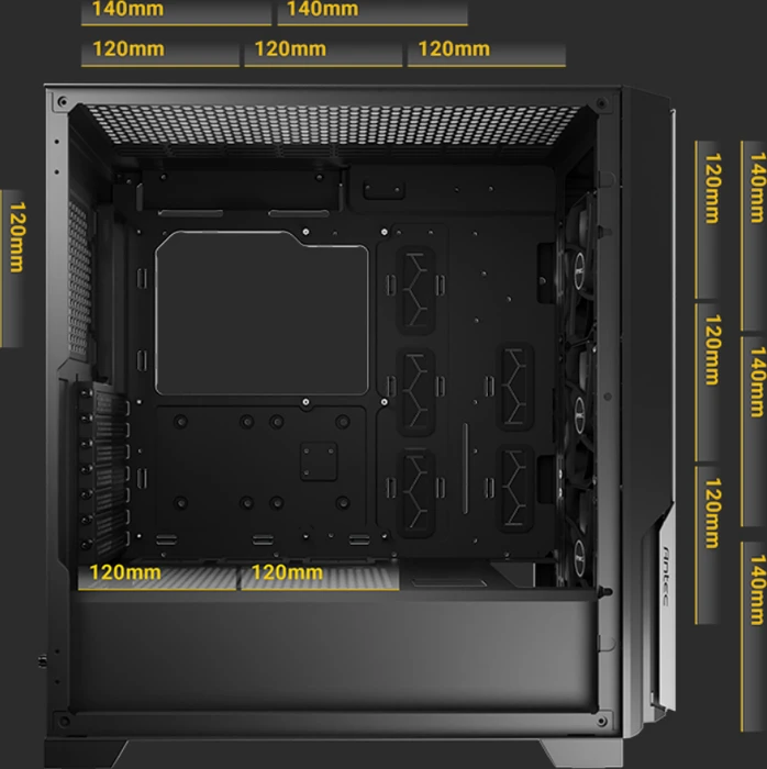 Antec P20CE, schwarz