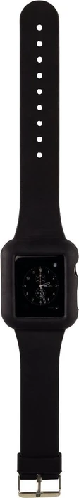 Hama Uhrenarmband Silikon für Apple Watch 42mm schwarz