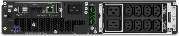APC Smart-UPS SRT Rack LCD 2U, 2200VA, inkl. Netzwerkkarte, USB/LAN