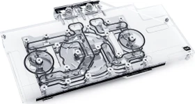 Alphacool Eisblock Aurora Acryl GPX-A AMD Radeon RX 6800 Nitro+ mit Backplate