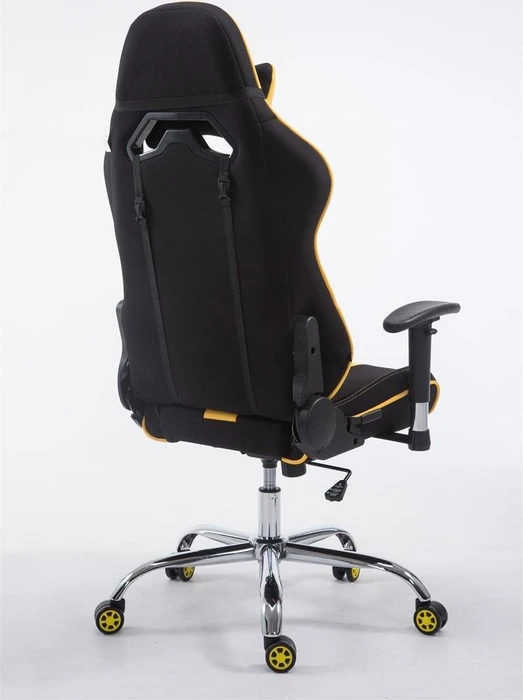 CLP Racing Limit V2 Stoff Gamingstuhl, schwarz/gelb