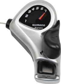 Shimano Tourney 7-fach Trigger-Schalthebel rechts silber