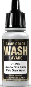 Vallejo Game Color rev.1 Wash pale grey, 17ml
