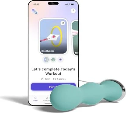 Kegel Exerciser With App Vaginaltrainer green 24,5 cm