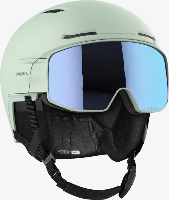 Salomon Driver Prime Sigma Photo MIPS Helm white/moss