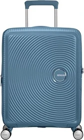 American Tourister Soundbox Spinner erweiterbar S stone blue