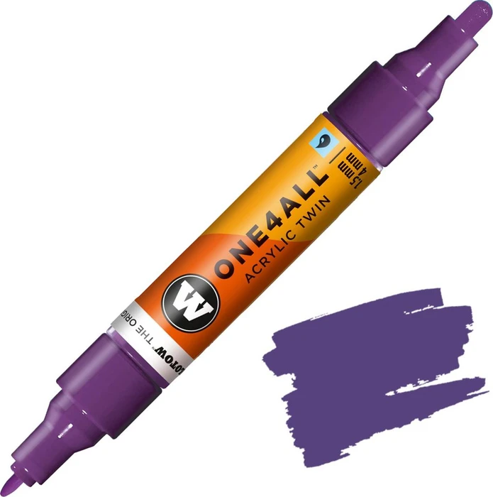 Molotow ONE4ALL Twin 1.5/4mm Acrylmarker johannisbeere