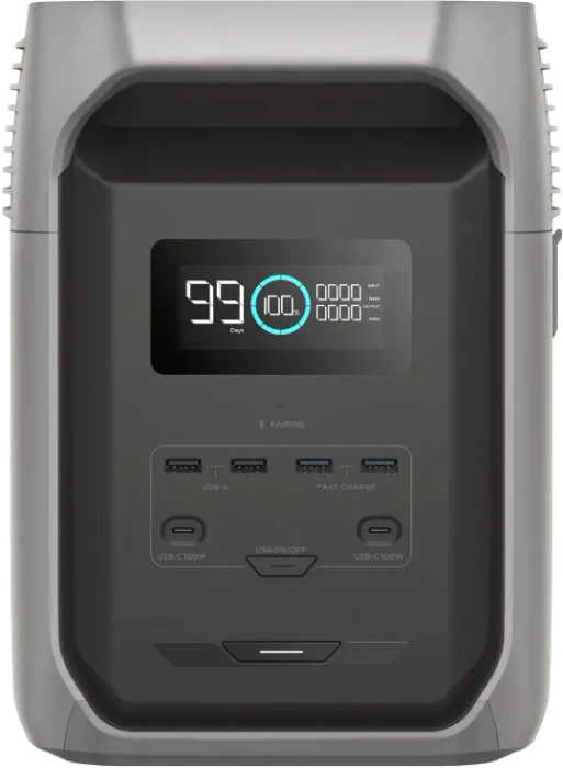EcoFlow DELTA 3 Power Station Solargenerator, 1500Wh