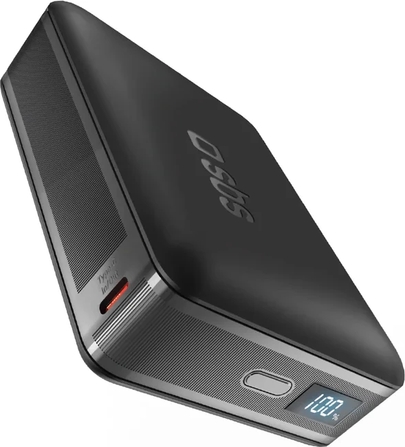 SBS Mobile Power Bank 10000mAh 30W schwarz