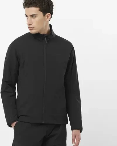 Salomon Mountain Flex Funktionsjacke deep black (Herren)