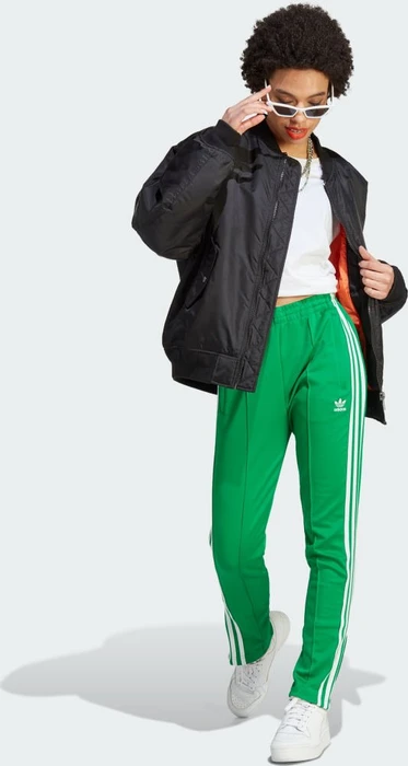 adidas Adicolor SST Trainingshose lang grün (Damen)