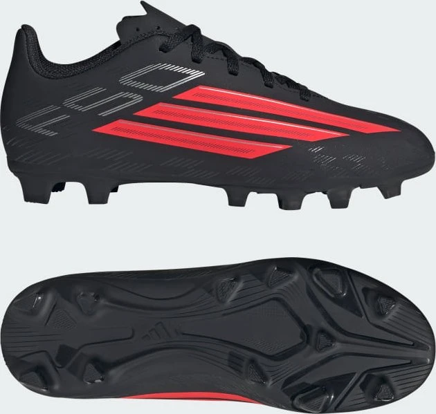 adidas F50 Club FG/MG core black/lucid red (Junior)