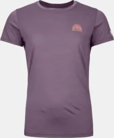 Ortovox 120 Cool Tec Mountain Stripe Funktionsshirt kurzarm wild berry (Damen)