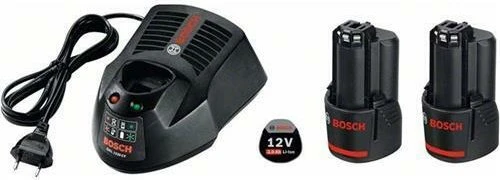 Bosch Professional Starterset 10.8/12V, 2.0Ah, Li-Ionen, 2 Akkus [4.0Ah] [43.2Wh]