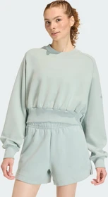 adidas Weiches Lux Loose Sweatshirt wonder sage (Damen)