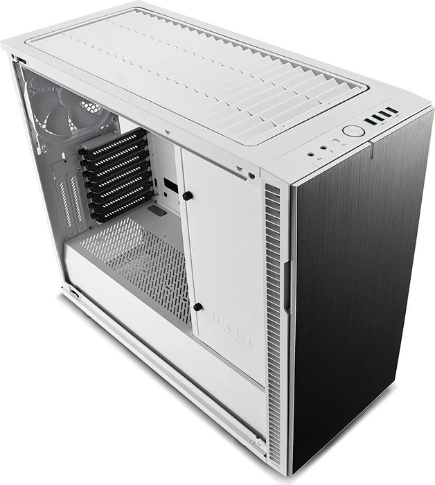 Fractal Design Define R6 White TG, Glasfenster, schallgedämmt