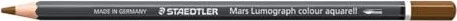 Staedtler Mars Lumograph colour aquarell 104 Aquarellstift sepia, Kartonetui, 6er-Pack