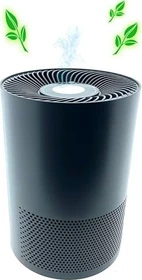 Globaltronics Quigg Luftreiniger schwarz