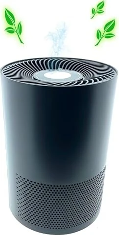 Globaltronics Quigg Luftreiniger schwarz