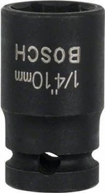 Bosch Professional Impact Control Außensechskant Steckschlüssel 1/4", 10x25mm, 1 Stück