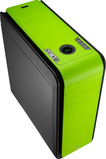 AeroCool DS 200 Green Edition, schallgedämmt
