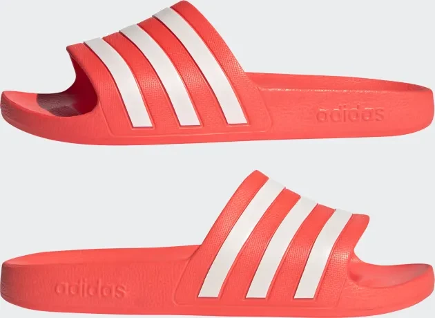 adidas Aqua Adilette solar red/cloud white