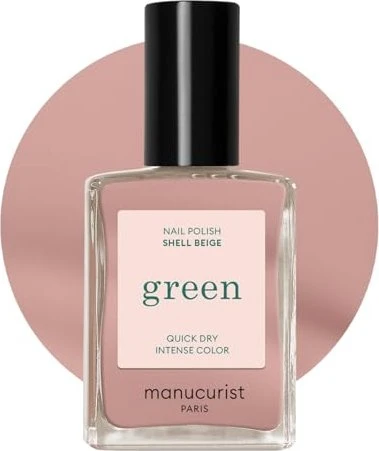Manucurist Green Nagellack shell beige, 15ml