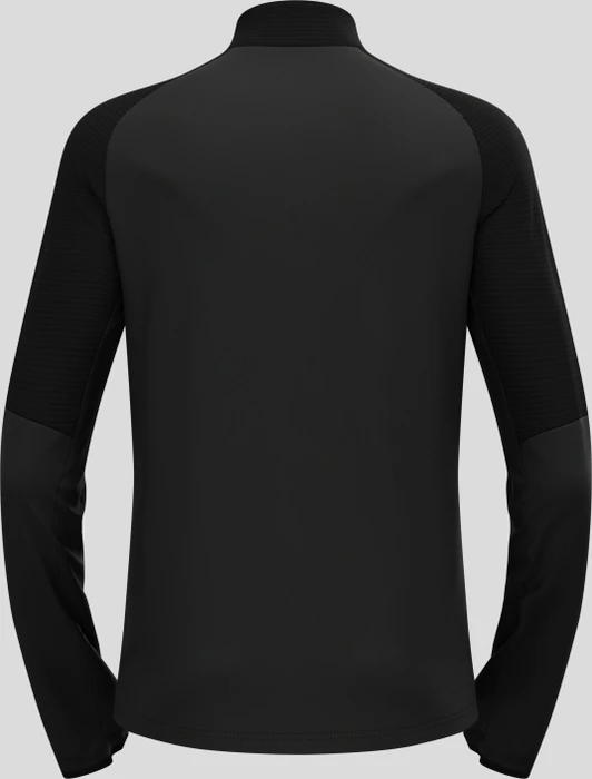 Odlo Descent Ceramiwarm Midlayer 1/2 Zip Funktionsshirt langarm schwarz (Herren)