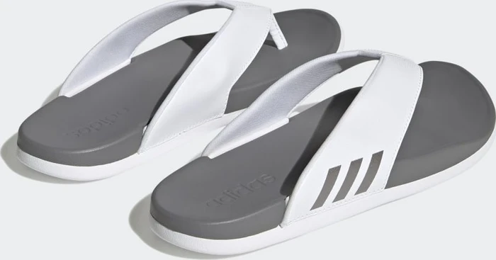 adidas Comfort Adilette cloud white/taupe metallic/grey three (Damen)