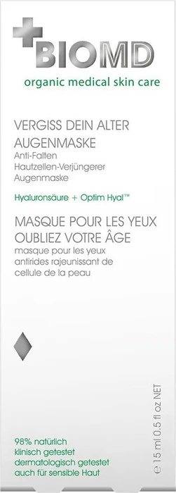 Biomed Vergiss dein Alter Anti-Aging Augenmaske, 15ml