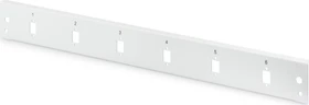 Digitus LWL/Glasfaser Spleißbox Frontblende, Schnellverschluss, grau, 6-Port, 6x SC-DX, 1HE