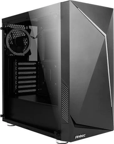Antec NX300, schwarz, Glasfenster