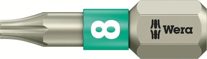 Wera 3867/1 TS Torx Bit 1/4", T8x25mm, 1 Stück