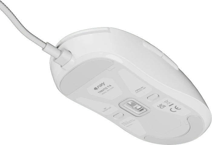 Natec Fury Tanto T4 Ultra-Lightweight Gaming Mouse weiß, USB