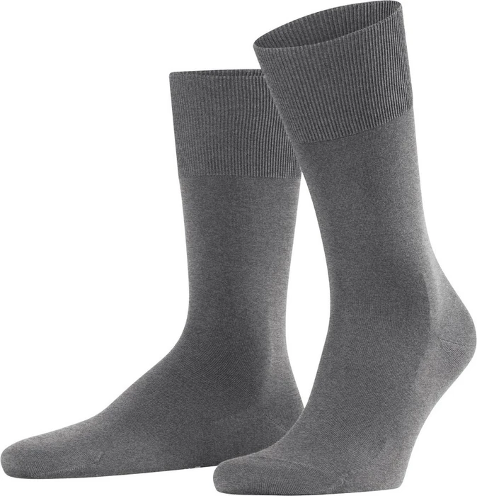 Falke ClimaWool Socken light greymel. (Herren)