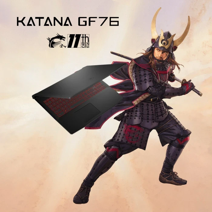 MSI Katana GF76 11UG-412, Core Black, Core i7-11800H, 16GB RAM, 1TB SSD, GeForce RTX 3070, DE