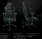 Razer Enki X Gamingstuhl, schwarz/grün Vorschaubild