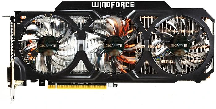 GIGABYTE GeForce GTX 760 Windforce 3X OC (Rev. 2.0), 4GB GDDR5, 2x DVI, HDMI, DP