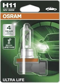 Osram Ultra Life H11 55W, 1er-Pack Blister