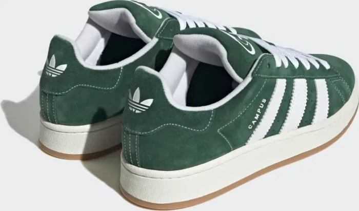 adidas Campus 00s dark green/cloud white/off white