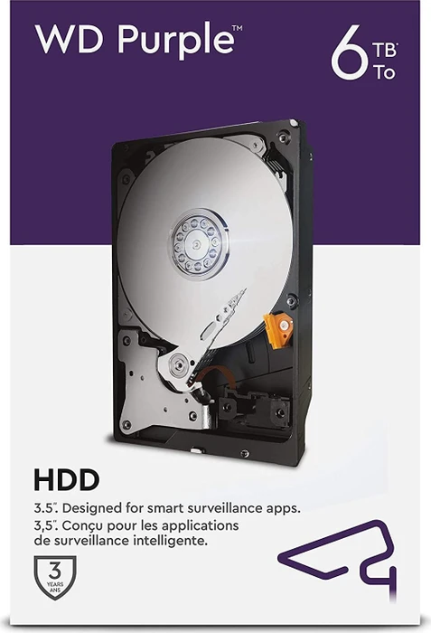 Western Digital WD Purple HDD, retail