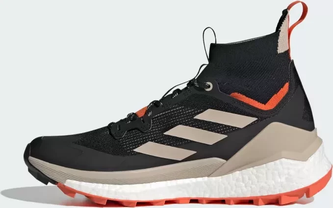 adidas Terrex Free Hiker 2.0 core black/wonder beige/semi impact orange (Herren)