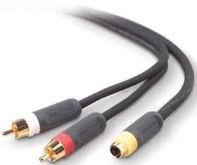 Belkin PureAV Blue Series S-Video + Composite Audio Kabel 1.8m