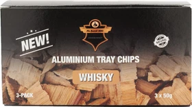 Mr. Barrel BBQ Oak Barrel Whisky Räucherchips, 150g (3x 50g)