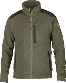 Fjällräven Buck Fleece Jacke laurel green/deep forest (Herren)