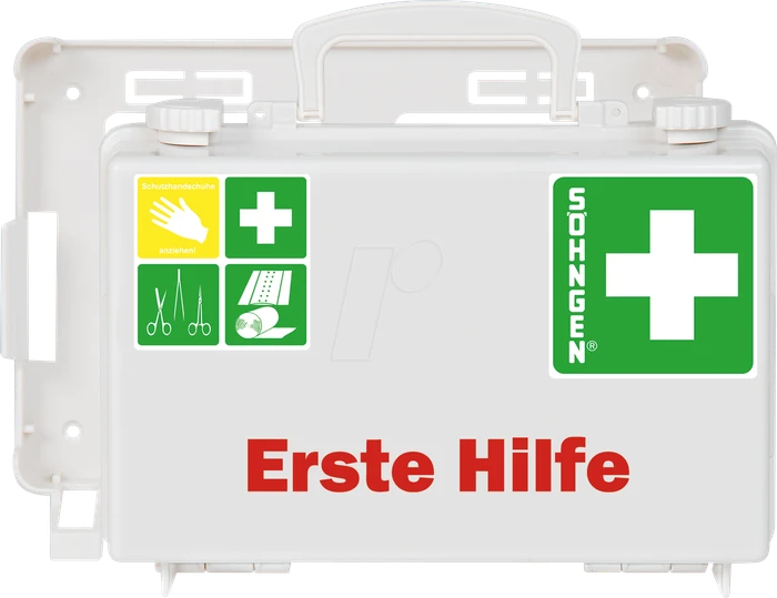 Söhngen Erste-Hilfe-Koffer QUICK-CD Norm weiß