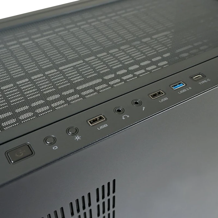 LC-Power Gaming 808B Skylla_X, Glasfenster