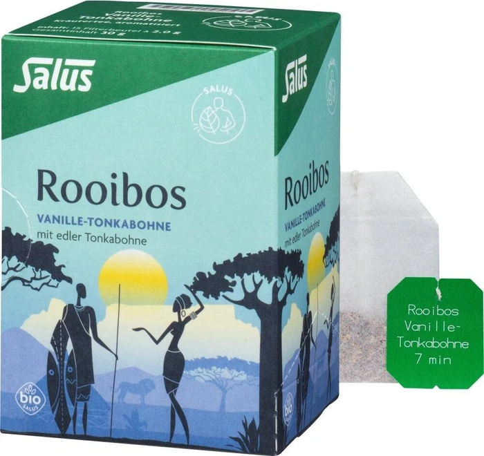 Salus Rooibos Vanille-Tonkabohne Tee Beutel, 15 Stück